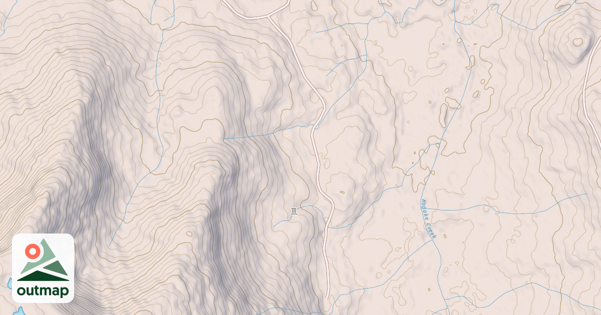 Map of KADAKE CREEK