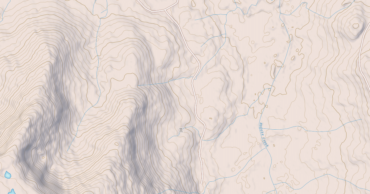 Map preview of KADAKE CREEK