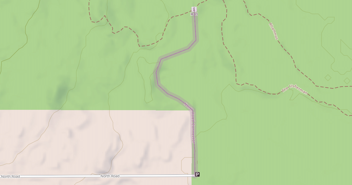 Map preview of North Road Connector
