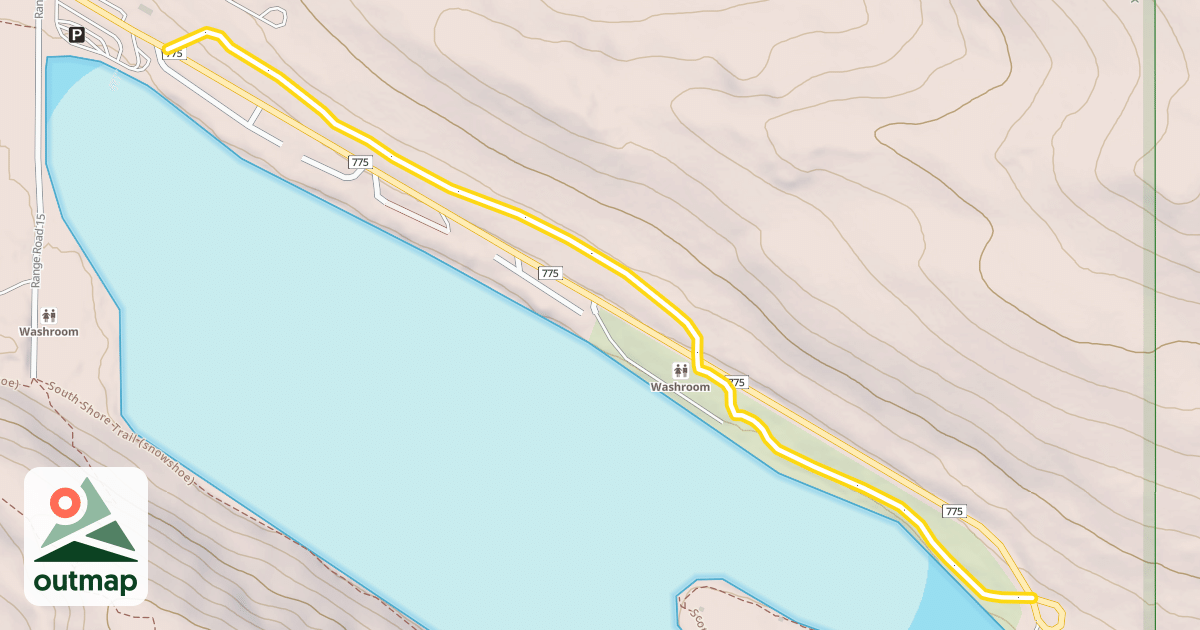 Map of Aspen Trail