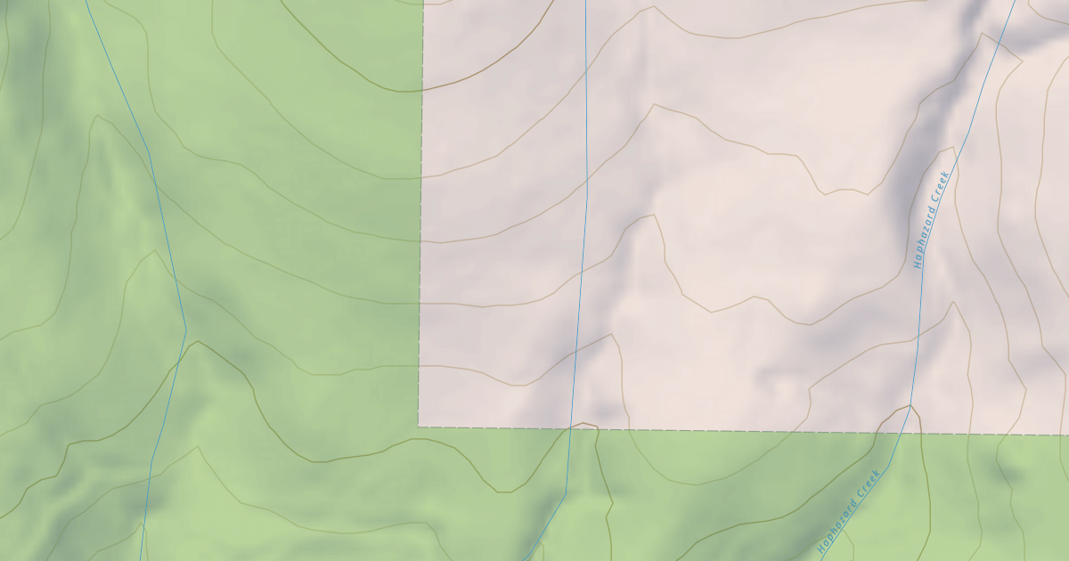 Map preview of ELK RETREAT SPUR