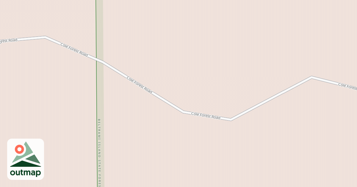 Map of Warroad/Roseau Trails