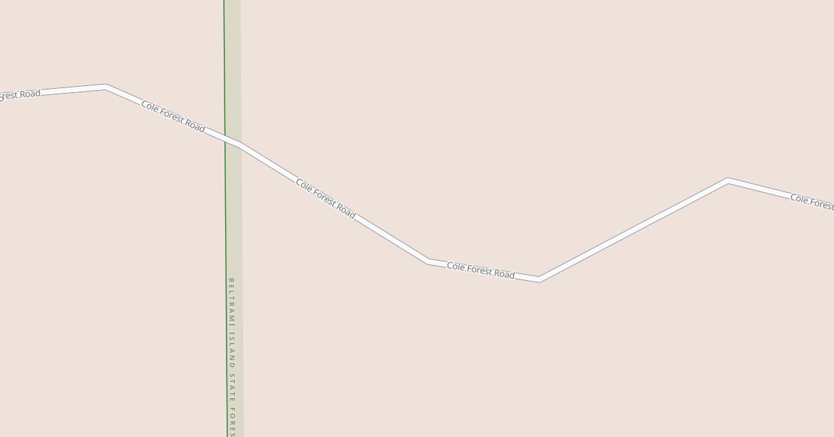 Map preview of Warroad/Roseau Trails