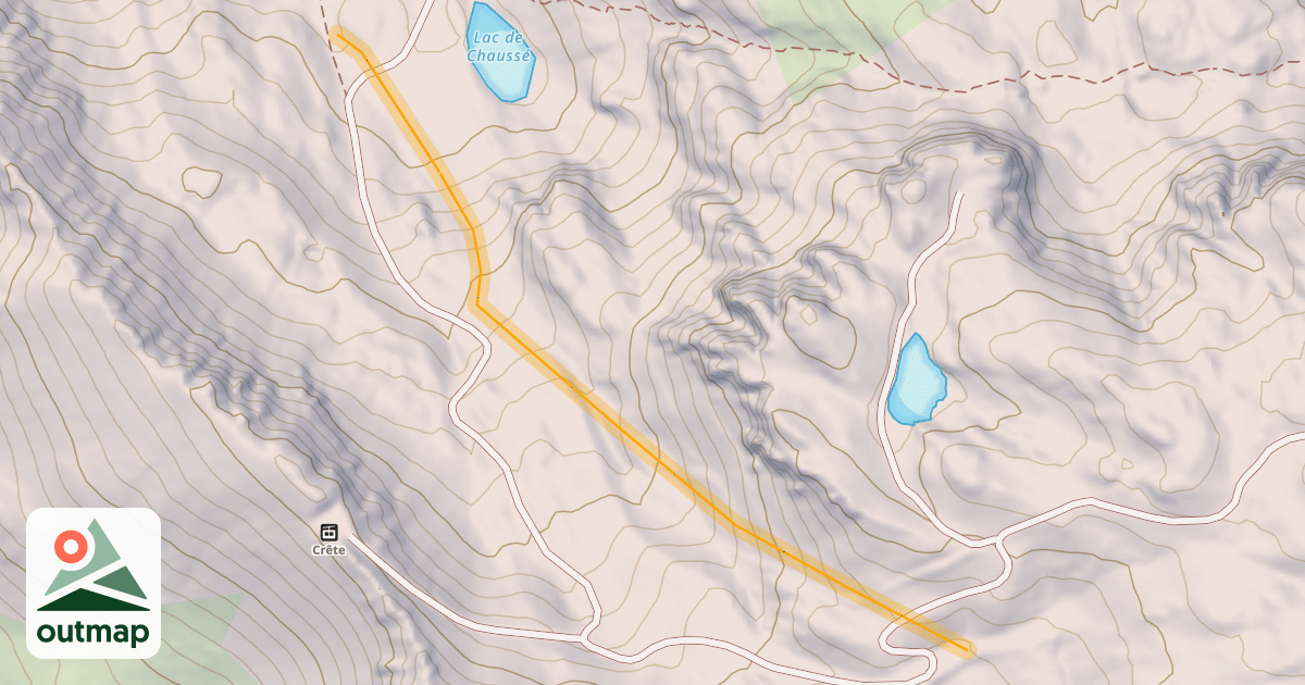 Map of La Combe
