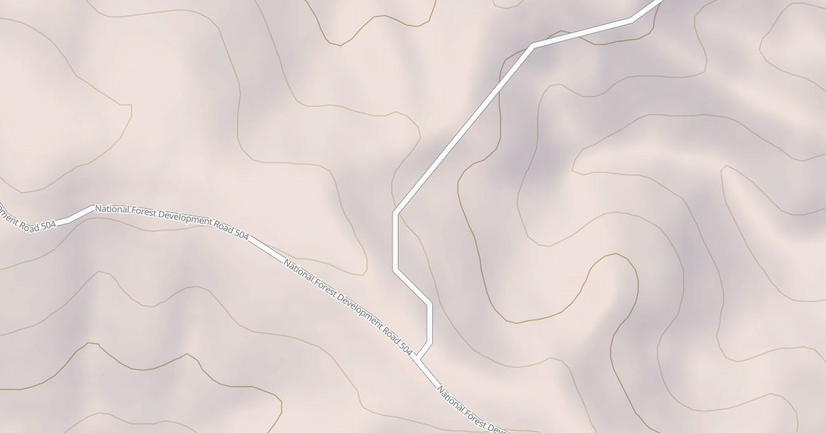 Map preview of CLARKIA PEAK