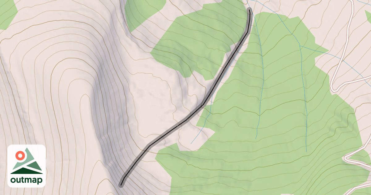 Map of Lover's Leap
