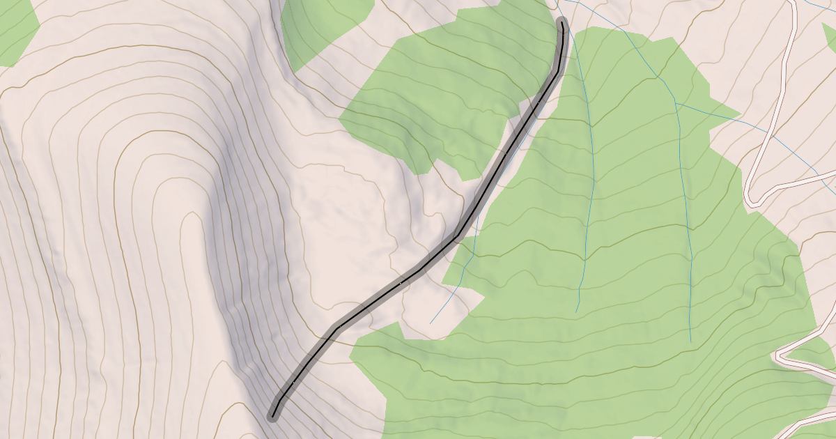Map preview of Lover's Leap