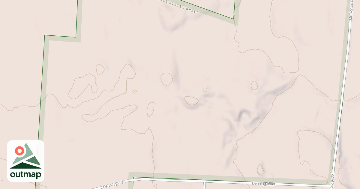 Map of Mcgowan Link Trail