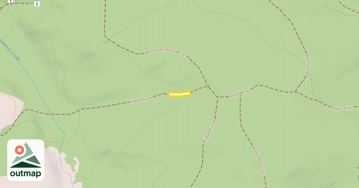 Map of Alder Trail