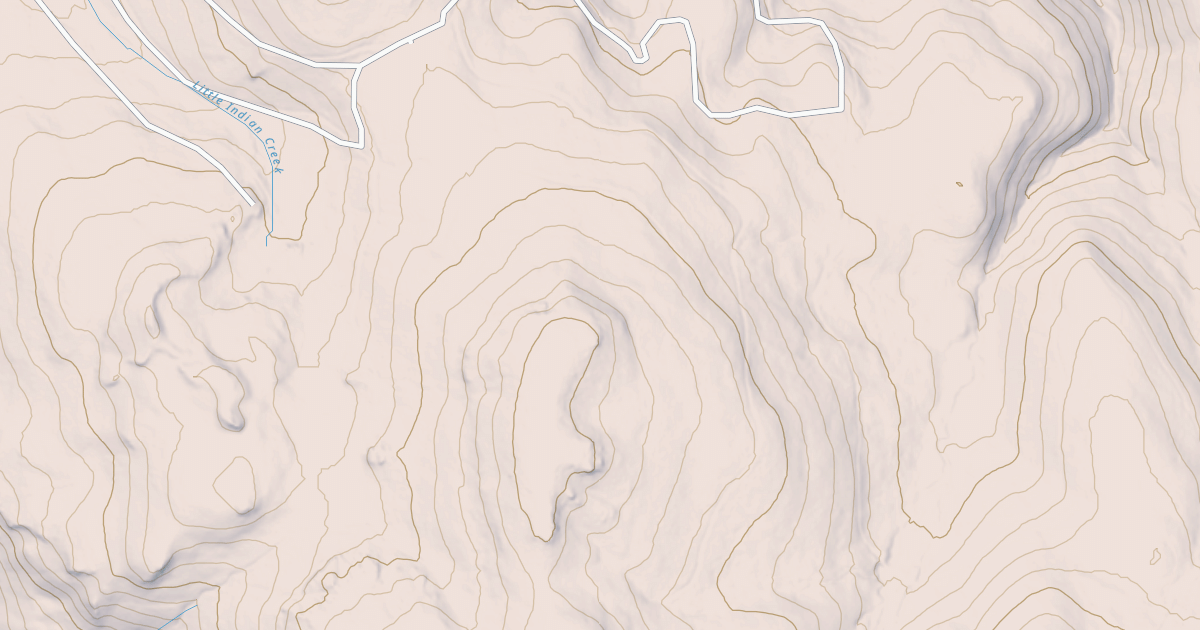 Map preview of USFS National Forest System Roads {68F538BA-C5A8-4F61-A71B-17EBD6F53A85}