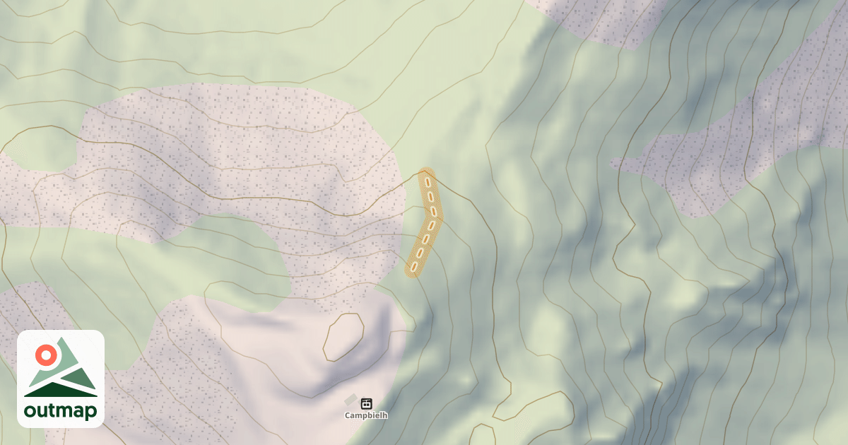Map of Lagopède
