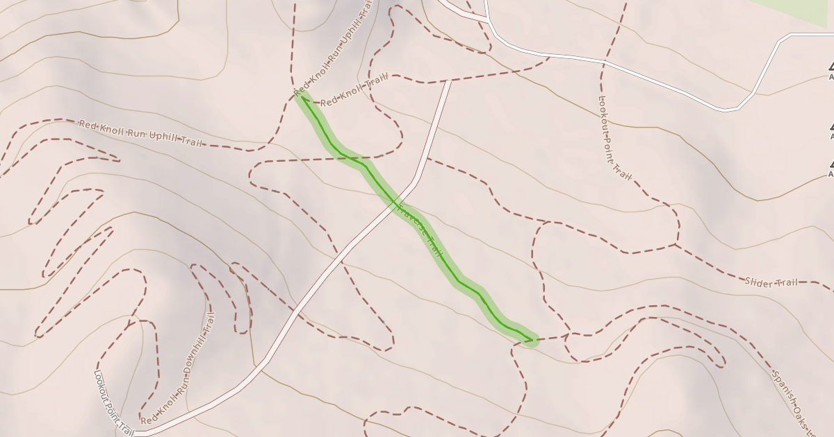 Map preview of Traverse Trail