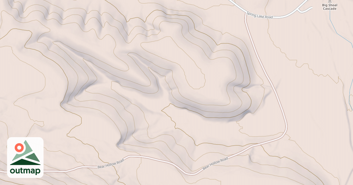 Map of BEAR HOLLOW