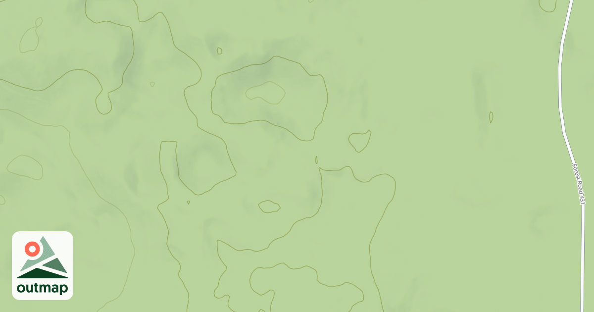 Map of FR 431A