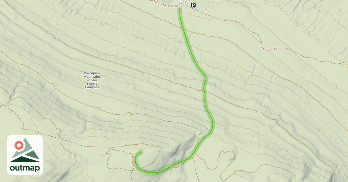 Map of Hidden Valley