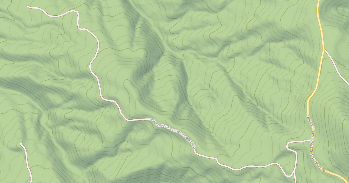 Map preview of USFS Motor Vehicle Use Map Roads {D6AF69FD-D030-42F8-85F1-D58AFF579ABB}