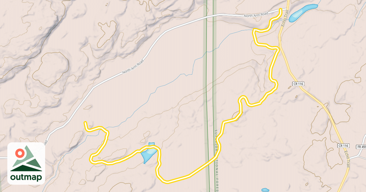 Map of Moose Loop