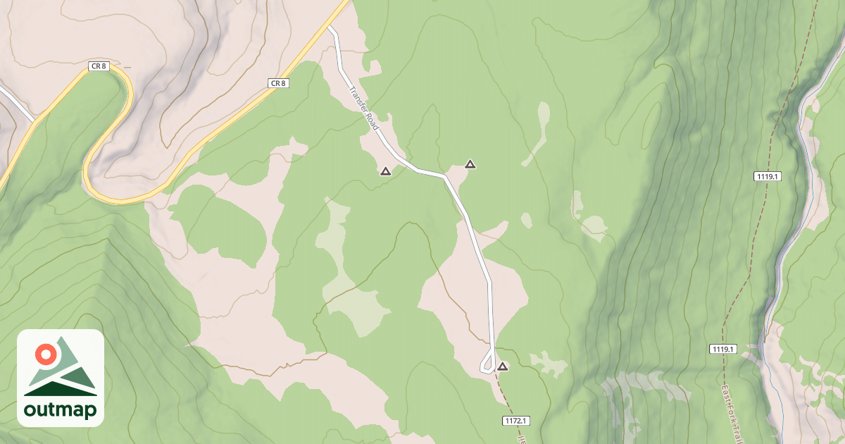 Map of TRANSFER
