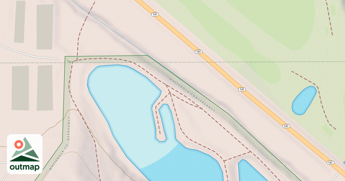 Map of Town Loop Trail