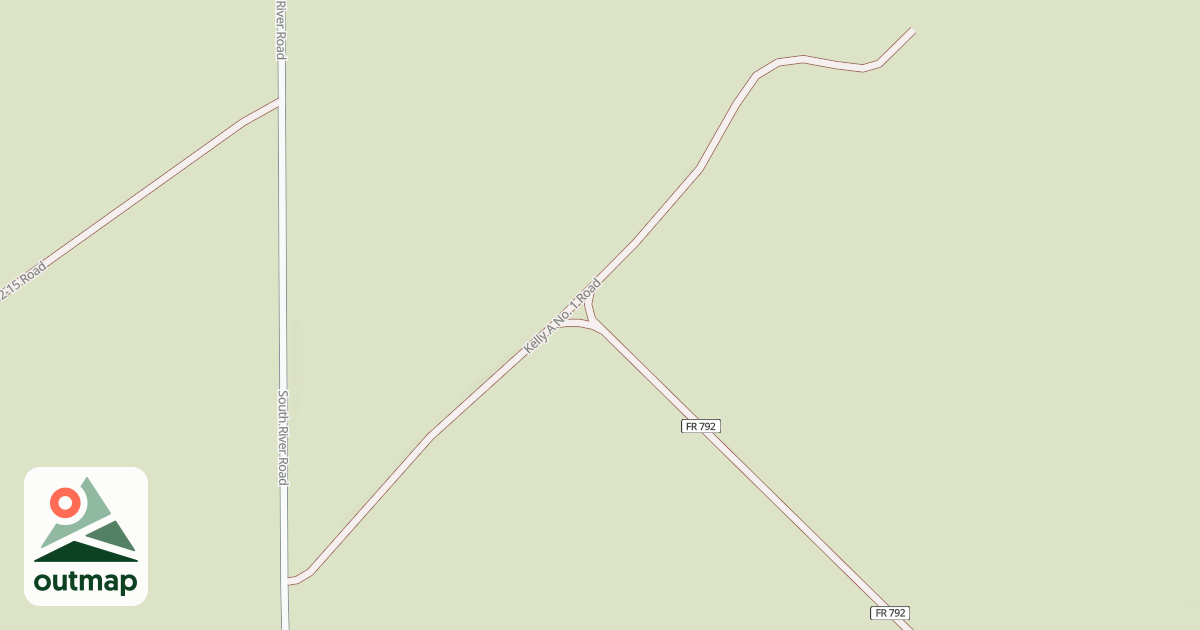 Map of KELLY A NO. 1