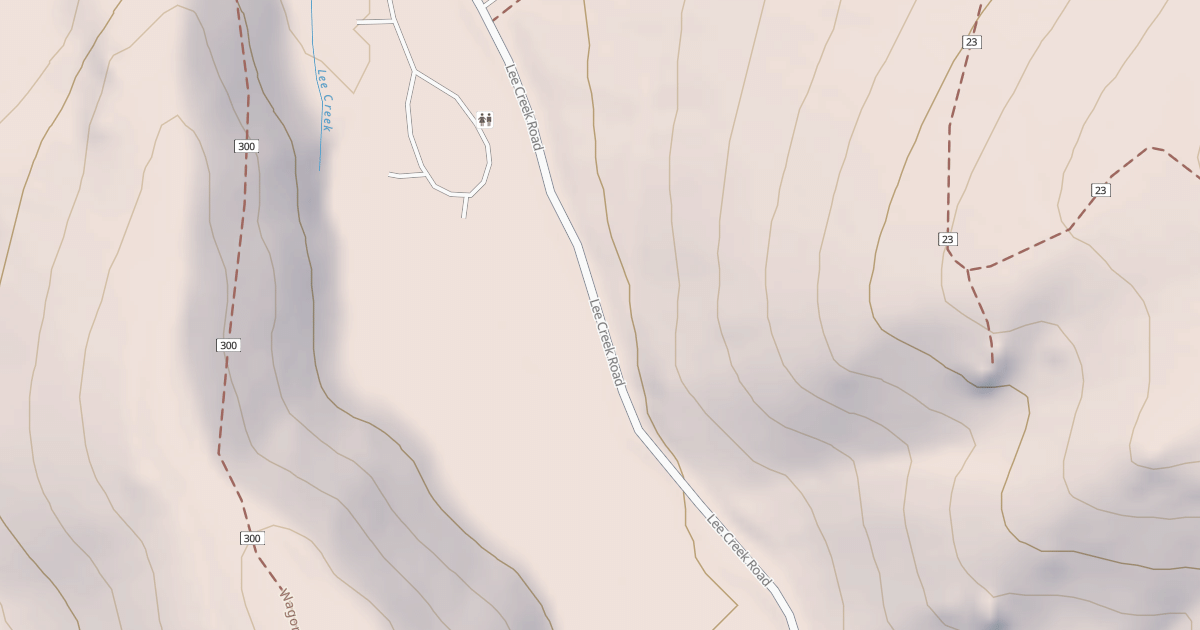 Map preview of LEE CREEK