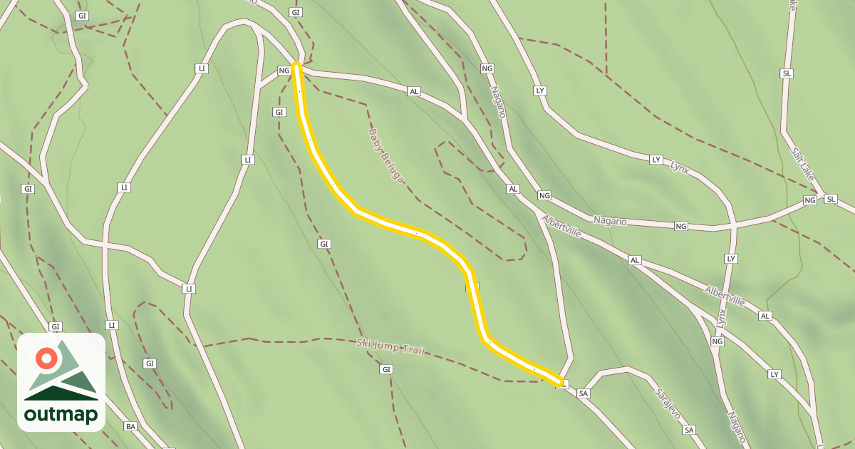 Map of Albertville