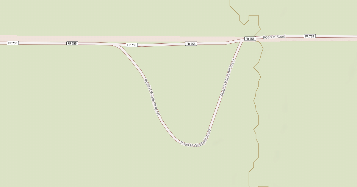 Map preview of ROAD H WINDMILL