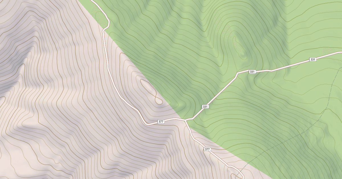 Map preview of Highline