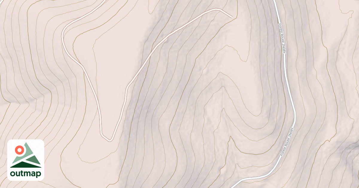 Map of CHERRY LAKE NO OHV-ATV