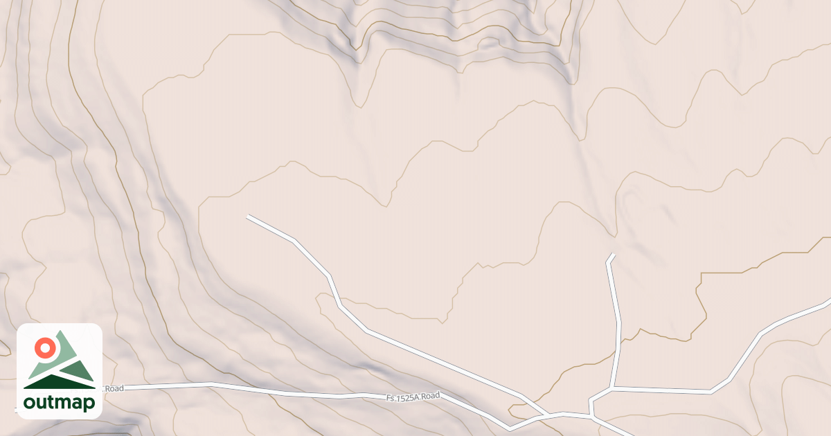 Map of USFS National Forest System Roads {1251C372-C9B3-4FC0-AEA4-2226CE113A41}
