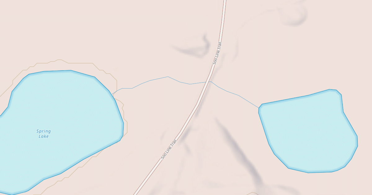Map preview of Soo Pits Trails