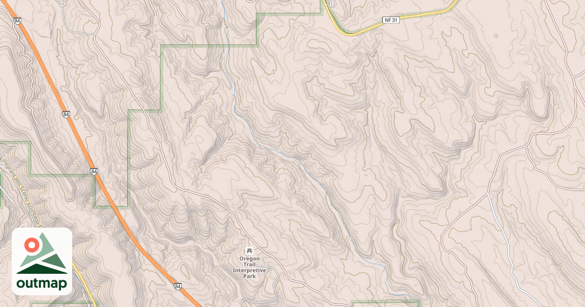 Map of PELICAN CREEK