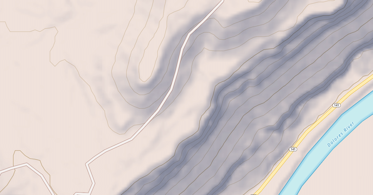 Map preview of BLM National GTLF Public Motorized Roads 3b1749c7-0f1b-4825-84bb-6fedbf61f447
