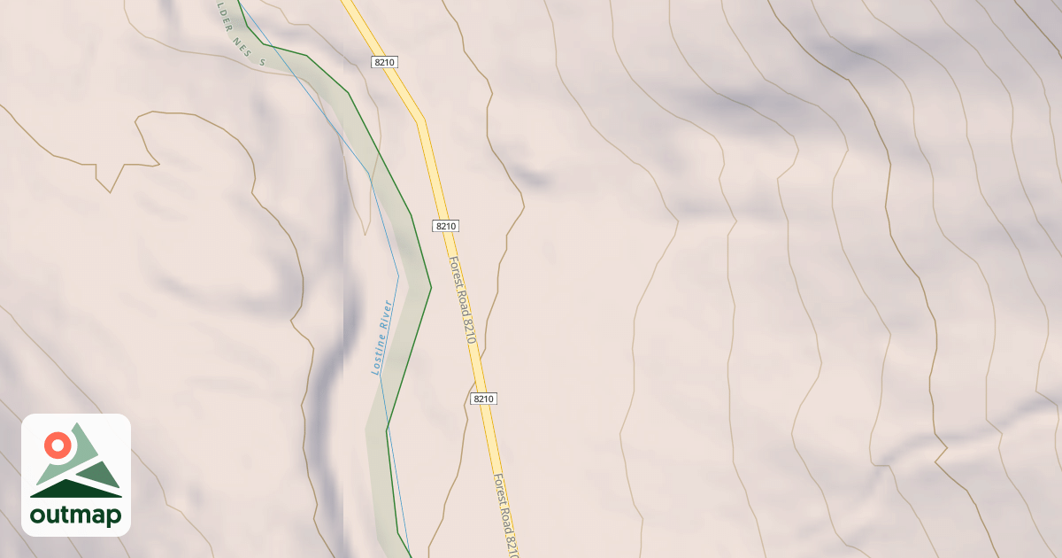Map of USFS National Forest System Roads {1A677E0D-BAA4-4CCF-BAAC-B9A9A567595D}