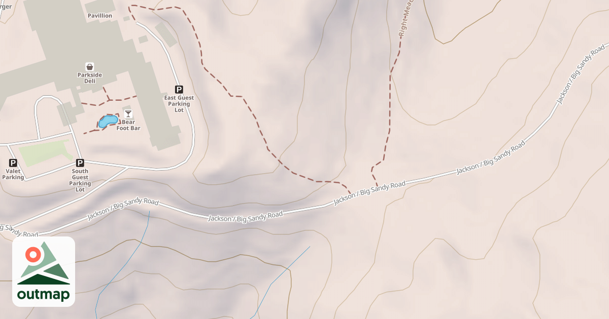 Map of BIG SANDY T1