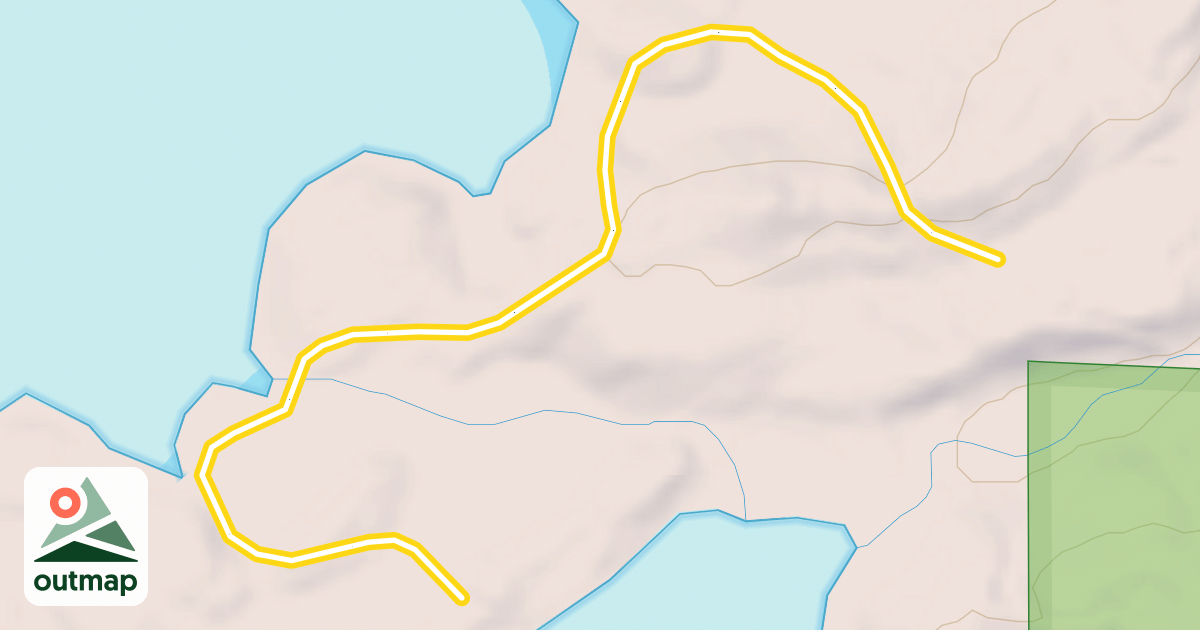 Map of Corker Trail
