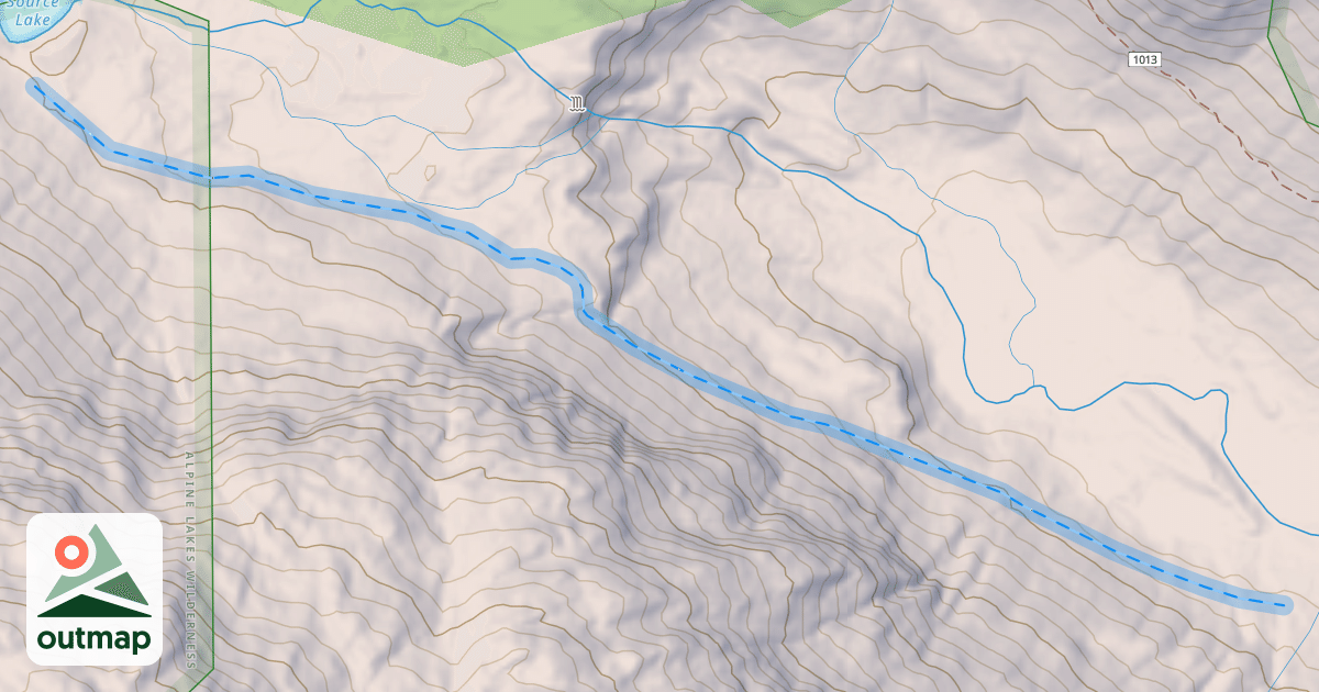 Map of Lower Return to Lifts