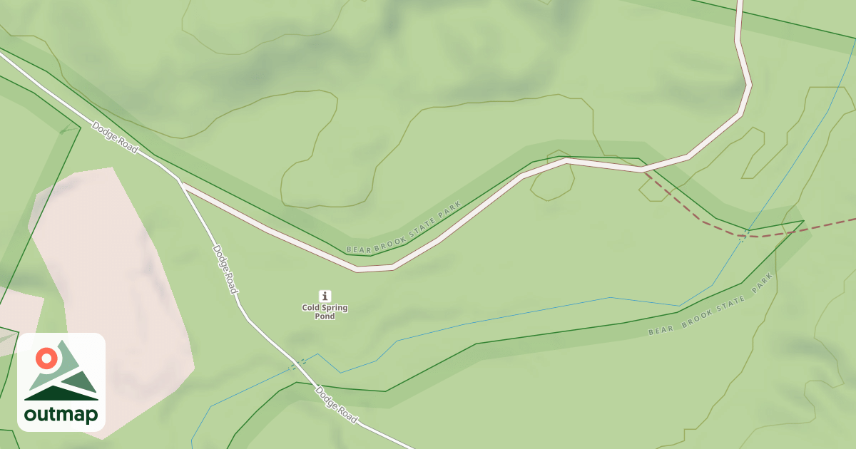 Map of Lost Trail