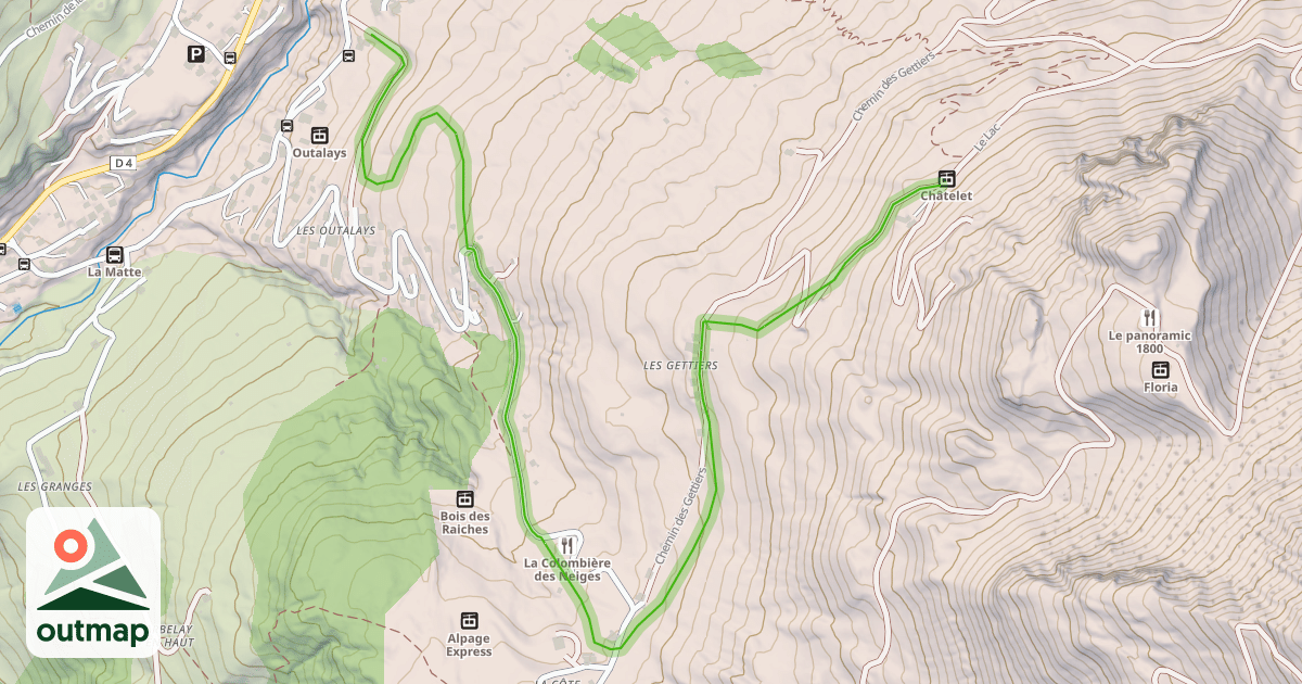 Map of La Serpentine