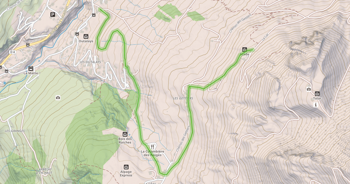 Map preview of La Serpentine