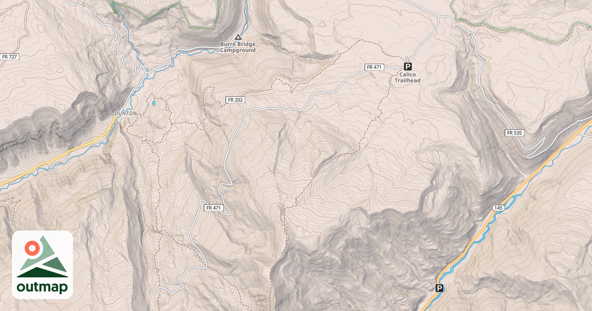 Map of EAGLE CRK