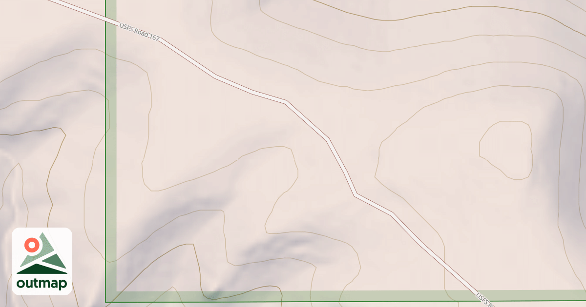 Map of WHISKEY OVERLOOK