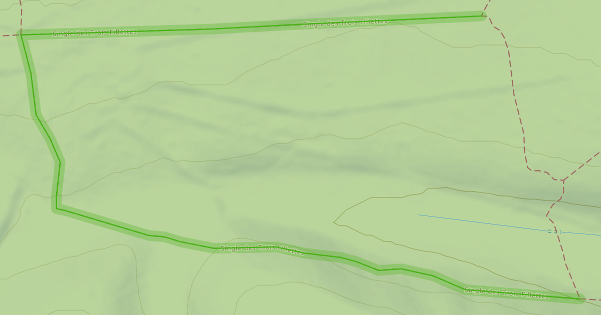 Map preview of Single des Trois Fillettes