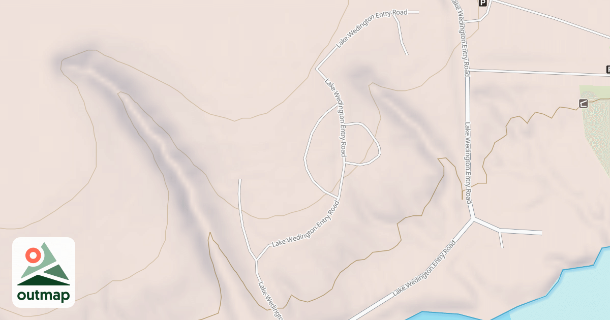 Map of WEDINGTON SUMMER CABIN LOOP