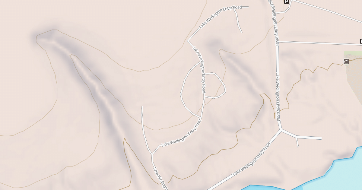 Map preview of WEDINGTON SUMMER CABIN LOOP