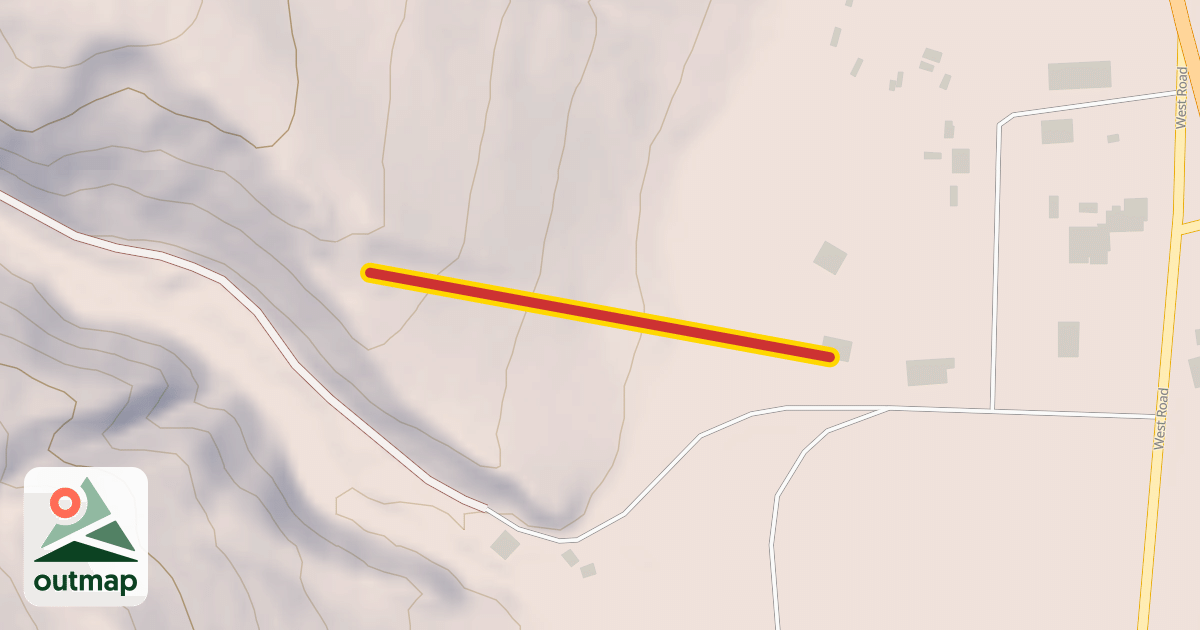 Map of Snowy Meadows Chair