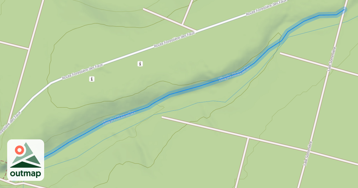 Map of Single Alexandre