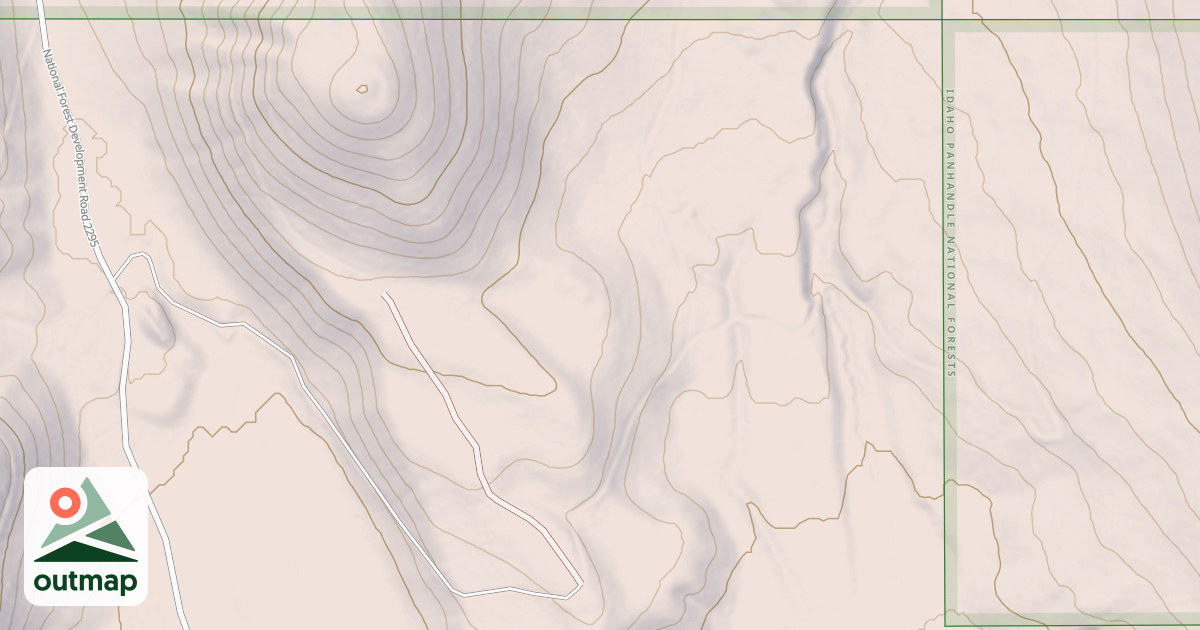 Map of ANTELOPE A