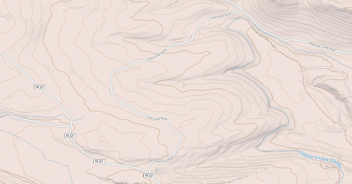 Map preview of INTERCANAL