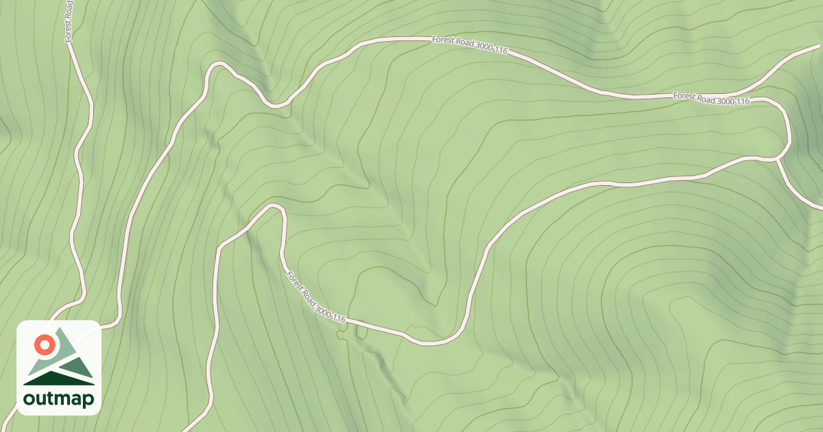 Map of USFS Motor Vehicle Use Map Roads {C3D1755E-9560-4B5E-8F0E-7A660D40E360}